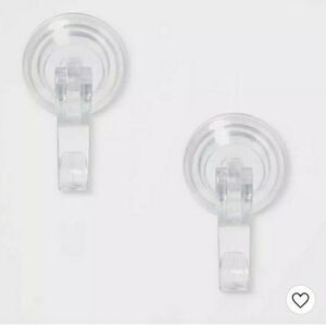 NWT-2 packs clear suction hooks